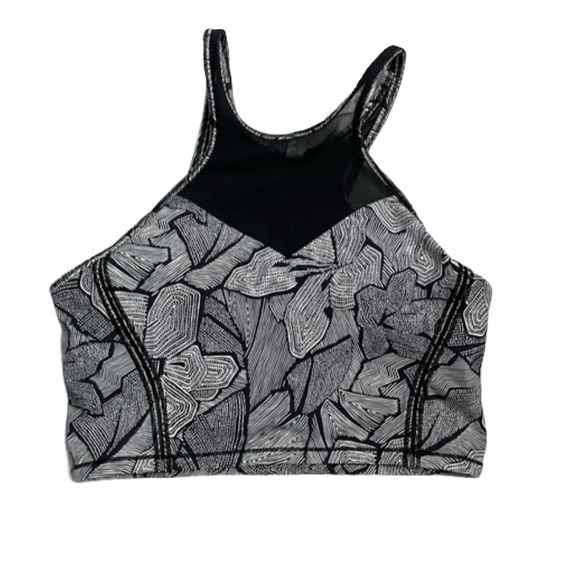 lululemon athletica Other - Lululemon Pretty Palm Black Angel Sport Bra
